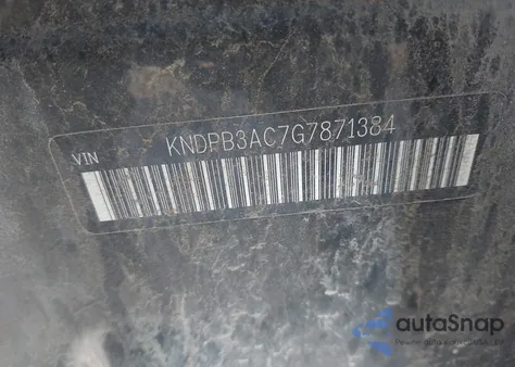 2016 Kia Sportage Lx из США, поврежденный, VIN KNDPB3AC7G7871384